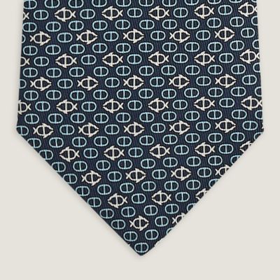 Maillonmorphose tie - Blue | Hermès USA